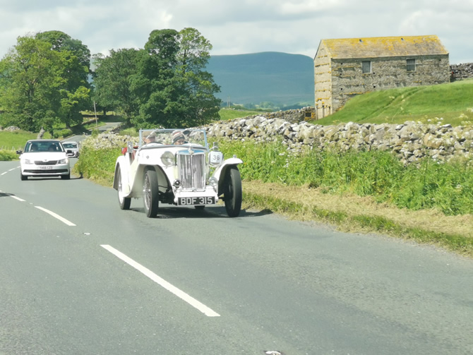 The annual Beamish Reliability Run in Wensleydale